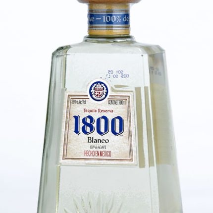 1800 Blanco Bottle Sticker