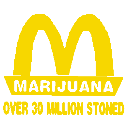 Over 30 Mil Stoned Decal