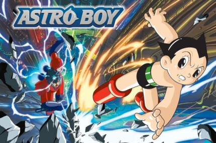 Astro Boy Cartoon Superhero Sticker