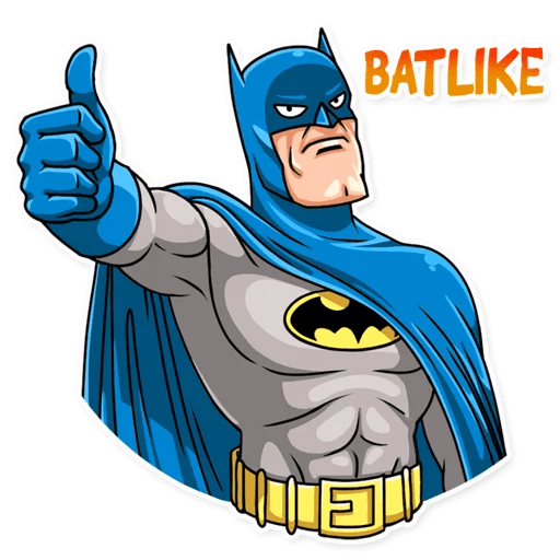 batman comic book_sticker 2