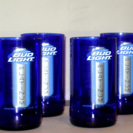 Bud Light Platinum Recycled Tumbler Sticker