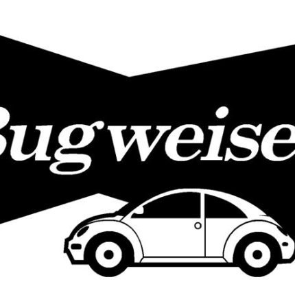 Bugweiser Vinyl Car Decalr