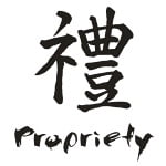 chinese - propriety