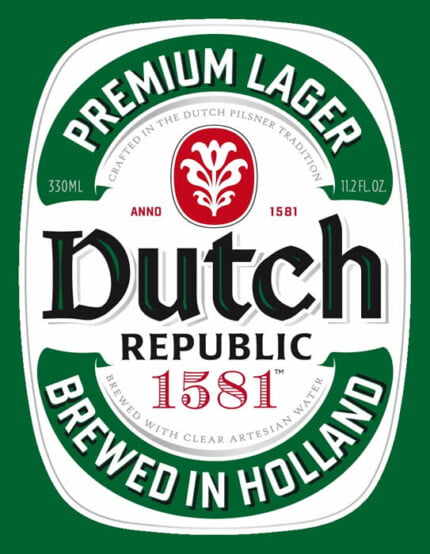 Dutch Rep Beer Label