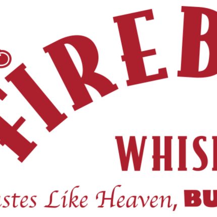 fireball cinnamon whiskey logo diecut decal 2