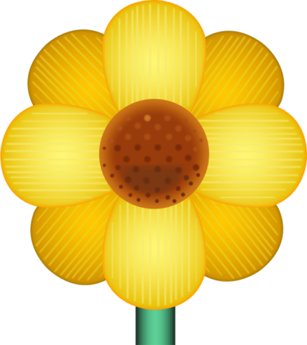 FLOWER Emoji_Blossom_Yellow