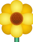 FLOWER Emoji_Blossom_Yellow