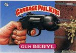 Gun BERYL Funny Sticker Name Decal