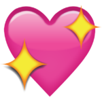 HEART Sparkling_Pink_Heart_Emoji
