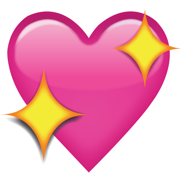 HEART Sparkling_Pink_Heart_Emoji