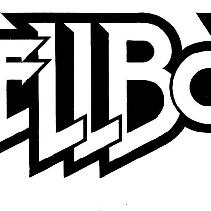 Hellboy Vinyl Diecut Text Logo