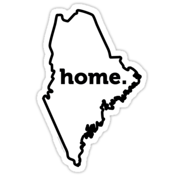 Home Maine Sticker