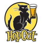 Hop Cat Logo BOOZE Sticker