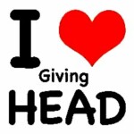 I Love Giving Head Sticker