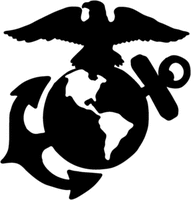 Marine Decal STOW #1 Military Vinyl Window Stickers