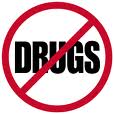 NO Drugs Color Decal