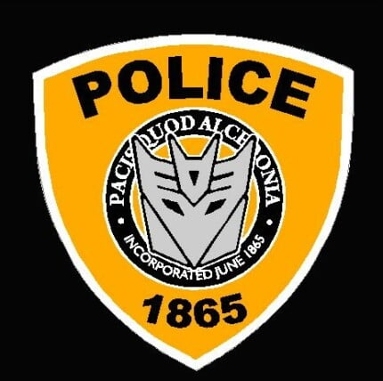 POLICE Transformer Shields Decp Yellow