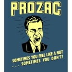 PROZAC Vinyl Decal Funny Sticker