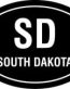 South Dakota Oval Decal