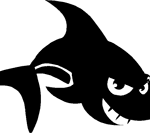 shark sticker decal 77