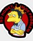 Simpson No Honey Moe Problem Sticker