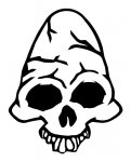 Skull Vinyl Decal Sticker 73