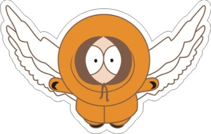 South Park Kenny Angel Color Decal