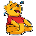 Winnie the Pooh Funny Cartoon Sticker Decal 01