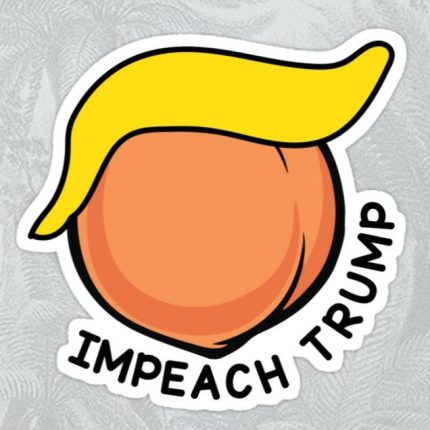 2020 IMPEACH TRUMP STICKER 77