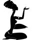 2 African Faces Africa Decal 29