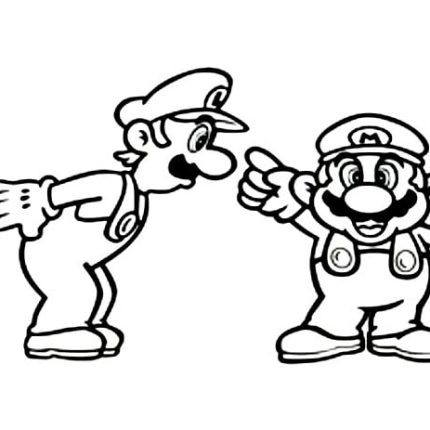 Super Mario Brothers Sticker 2