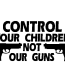Gun Control Decal