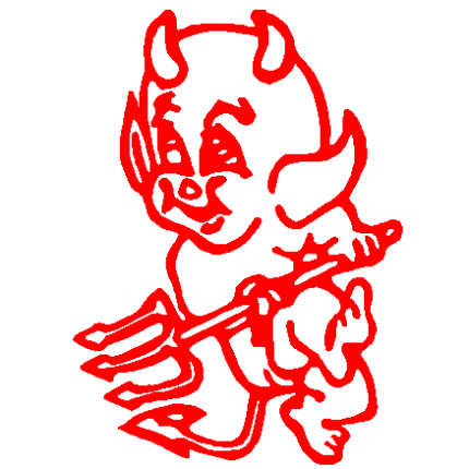 Little Devil decal - 700