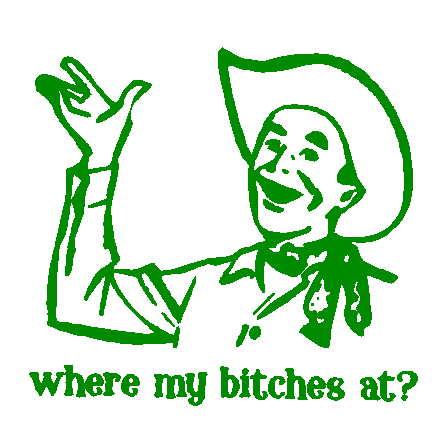 Where My Bitches At Decal