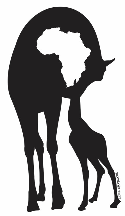 African Animal Decal 06