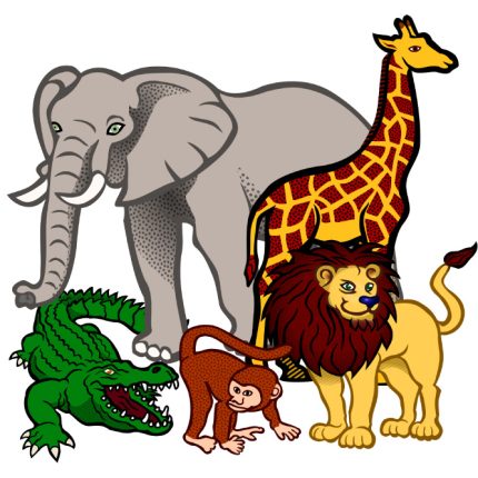 African-animals sticker