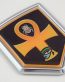 akhn shield 3D Crest Chrome Emblem