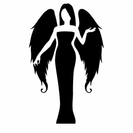 angel wall graphic