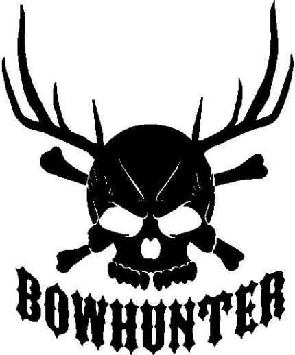 bowhunter-skull-antlers-decal-sticker