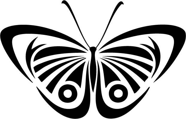 Butterfly Vinyl Window or Wall Decal 6