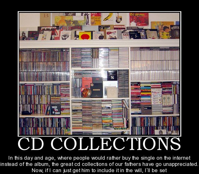 cd collections music old days