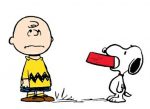 Charlie-brown FEED SNOOPY STICKER