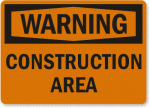 Construction Safety Signs and Labels 02