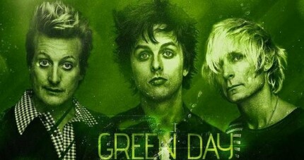 green day rock band sticker