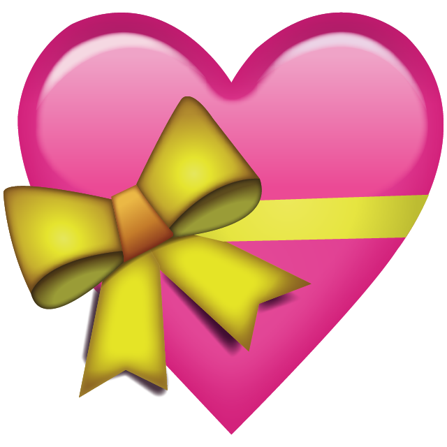 HEART Pink_Heart_With_Ribbon_Emoji
