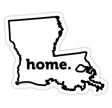 Home Louisiana Sticker
