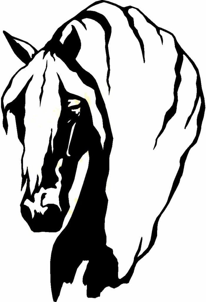 Horses Horse Animal Vinyl Car or WALL Decal Stickers 24