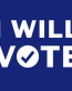 I WILL VOTE DIE CUT POLITICAL DECAL