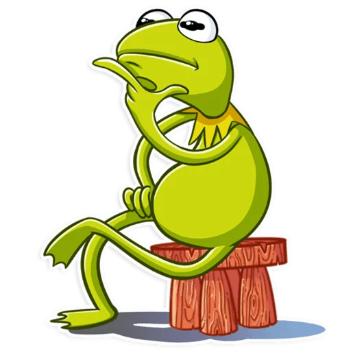 kermit the FROG muppet show_sticker 15