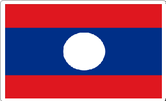 Laos Flag Decal